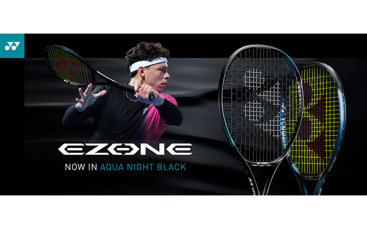 Yonex EZONE Aqua Night: Inspired by the darkness of the night sea.