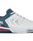 K-Swiss Ultrashot 4 Men's Tennis Shoes [White/Stargazer/Neon Blaze]