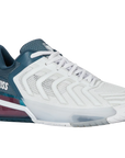 K-Swiss Ultrashot 4 Men's Tennis Shoes [White/Stargazer/Neon Blaze]