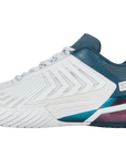 K-Swiss Ultrashot 4 Men's Tennis Shoes [White/Stargazer/Neon Blaze]