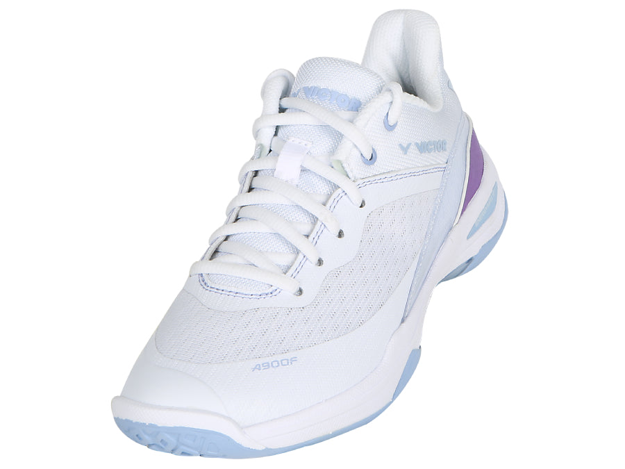 Victor A900F Badminton Shoes [Pearly White/Purple]