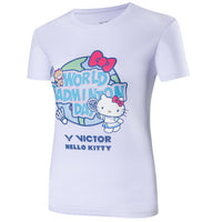 VICTOR x HELLO KITTY World Badminton Day T-KT301A Shirt [White]