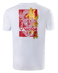 Victor T-401CNY A Men's T-Shirt [White]