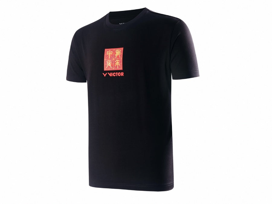 Victor T-401CNY C Men's T-Shirt [Black]