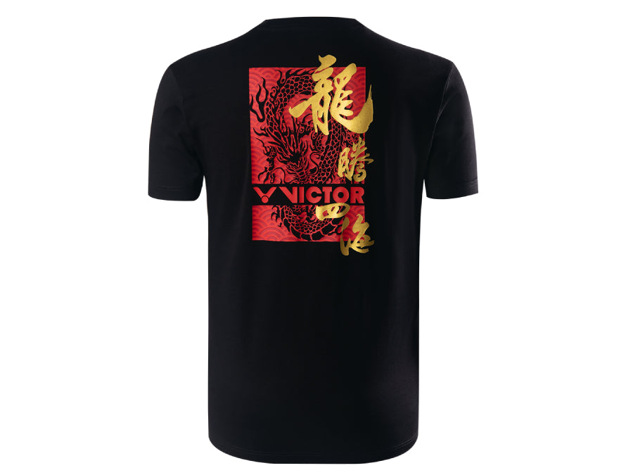 Victor T-401CNY C Men's T-Shirt [Black]