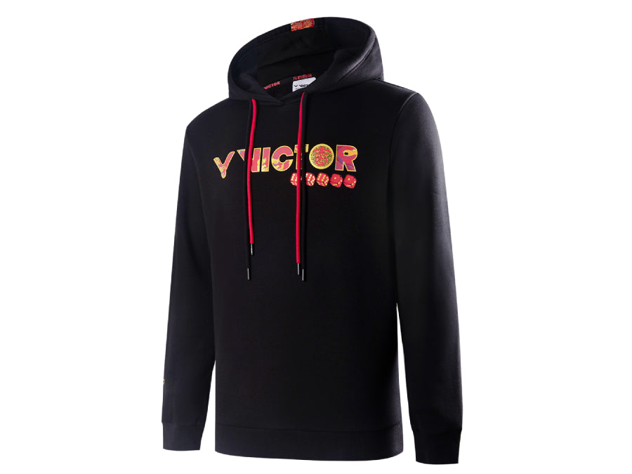 Victor T-404CNY C Men's Hoodie [Black]