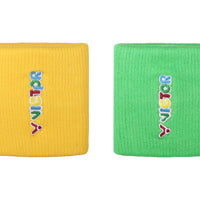 VICTOR x CRAYON SHINCHAN SP-408CS GE Wrist Band [Green/Yellow](Pre-Order)