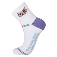 VICTOR x CRAYON SHINCHAN SK-410CS JD Sport Socks [Purple/Red]