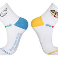 VICTOR x CRAYON SHINCHAN SK-410CS ME Sport Socks [Blue/Yellow]