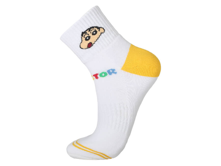 VICTOR x CRAYON SHINCHAN SK-410CS ME Sport Socks [Blue/Yellow]