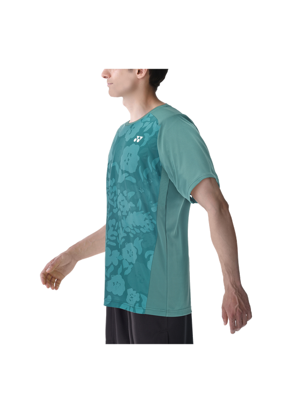 YONEX 16631 Axelsen Replica Men's Badminton Shirt [Antique Green]