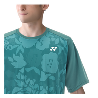 YONEX 16631 Axelsen Replica Men's Badminton Shirt [Antique Green]