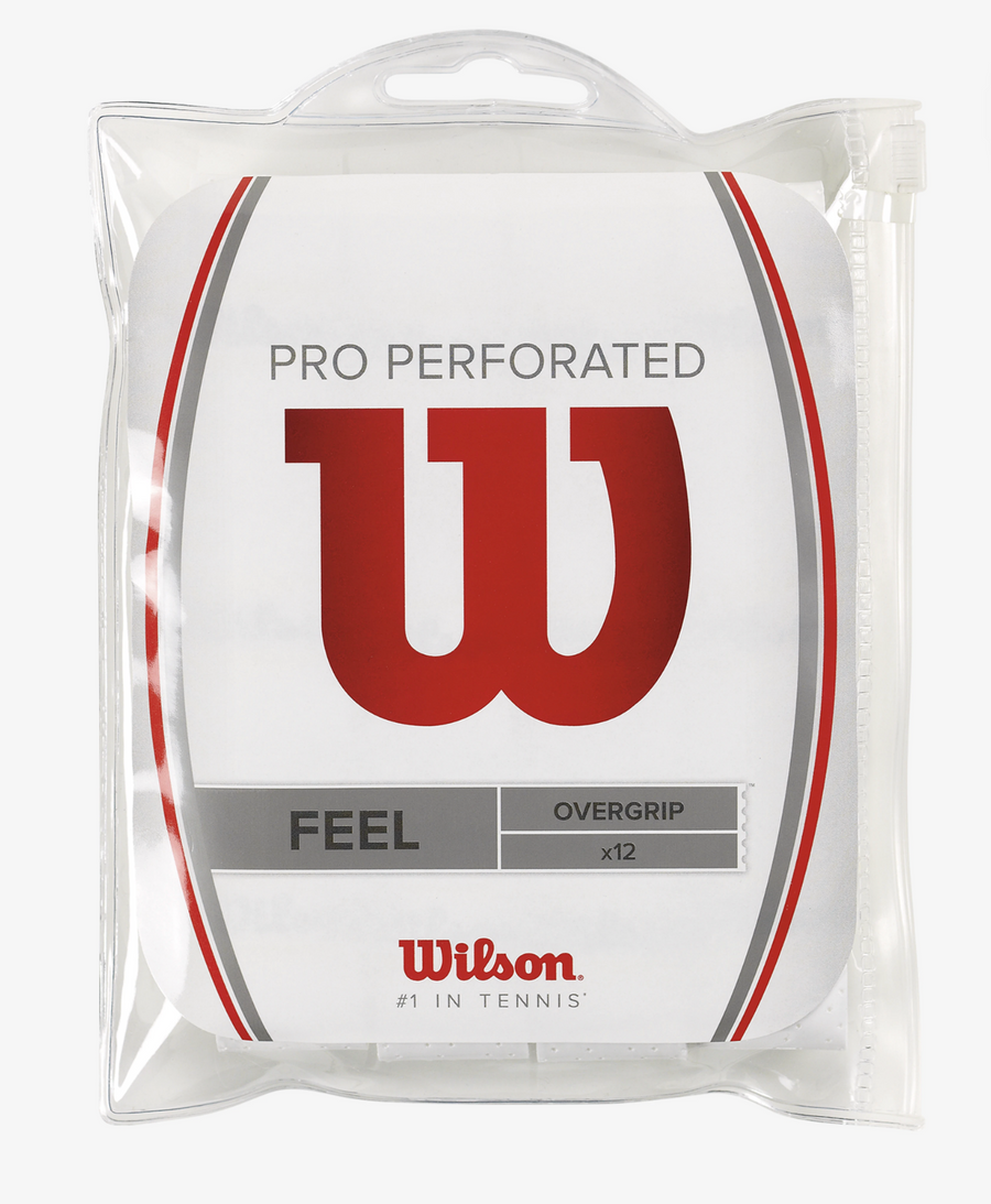 Wilson Pro Overgrip Perforated 12pk