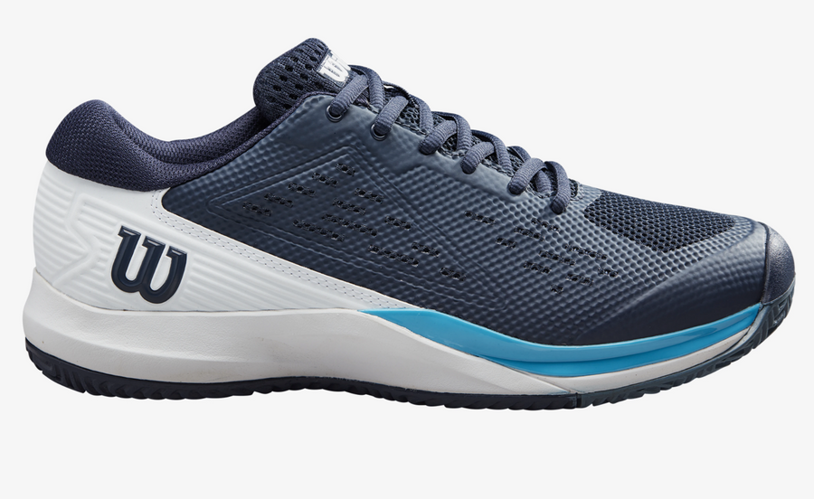 Wilson Rush Pro Ace Men's Tennis Shoes [Navy Blazer/White/Blue Atoll]