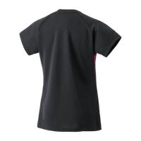 Yonex 20771EX Women's Crew Neck Shirt [Black]