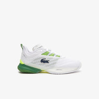 Lacoste AG-LT23 Ultra Women's Tennis Shoes [White/Green]