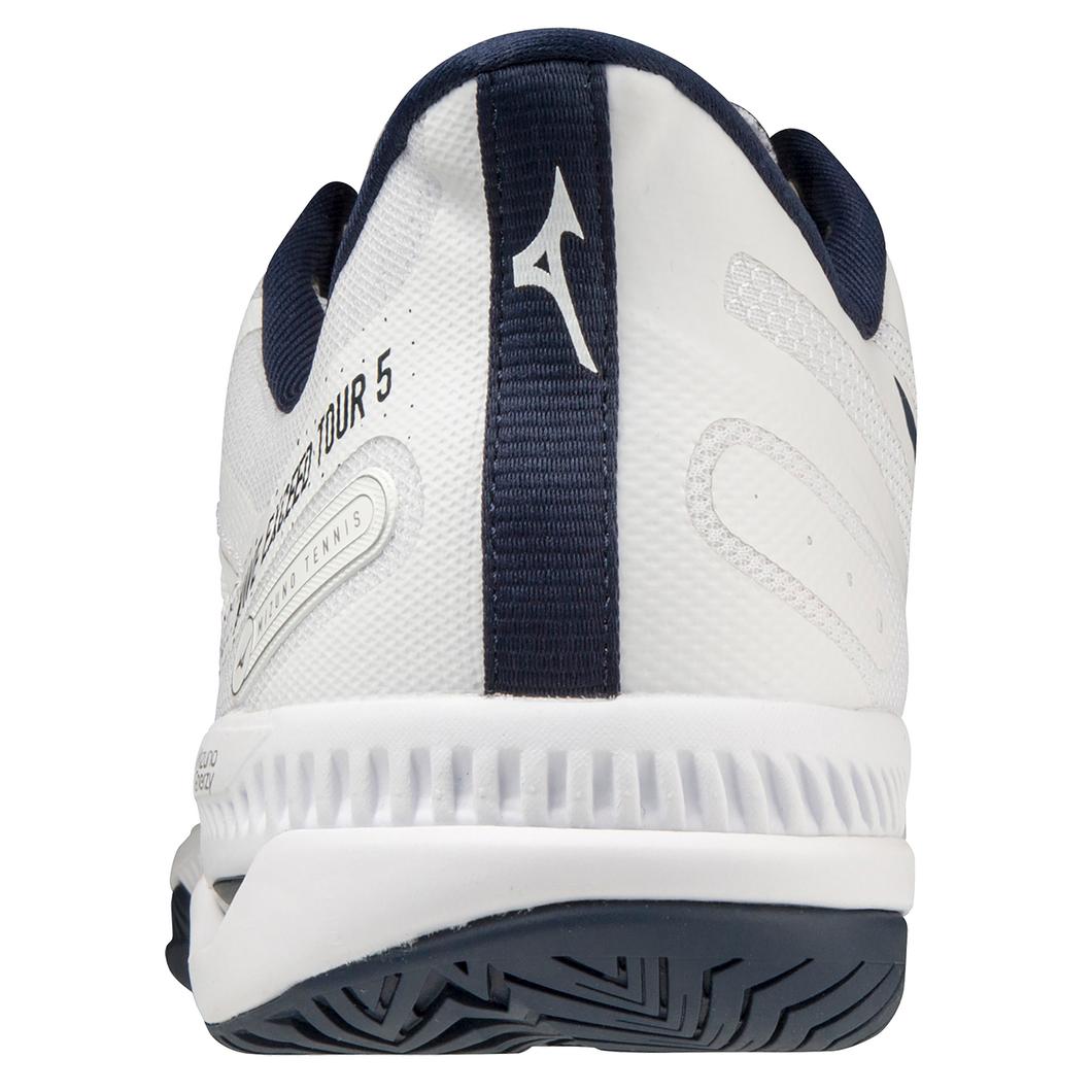 Mizuno Wave Exceed Tour 5 AC Men Court Shoes [White/Dress Blue]