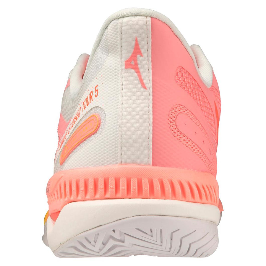 Mizuno Wave Exceed Tour 5 AC Ladies Court Shoes [Candy Coral/Snow White]