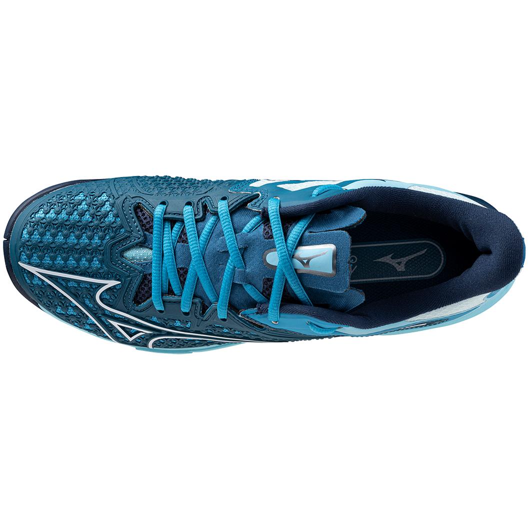 Mizuno Wave Exceed Tour 6 AC Mens Tennis Shoes [Moroccan Blue/White]