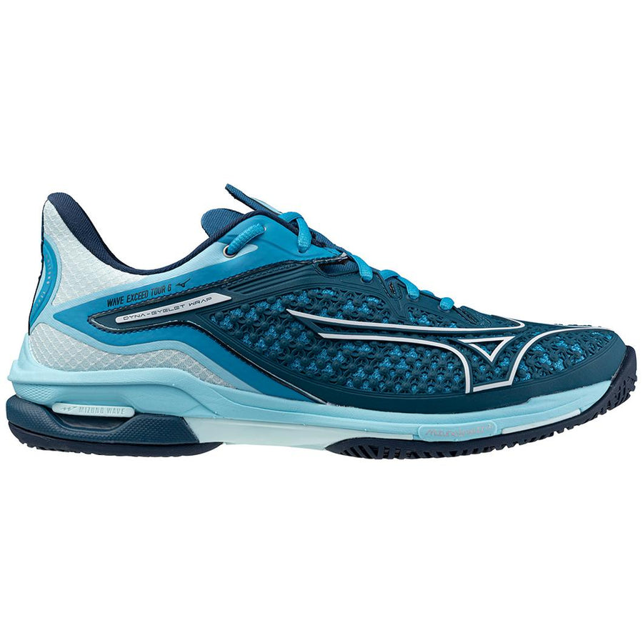 Mizuno Wave Exceed Tour 6 AC Mens Tennis Shoes [Moroccan Blue/White]