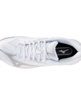 Mizuno Wave Exceed Court AC Women Tennis Shoes [White/Ultimate Grey]