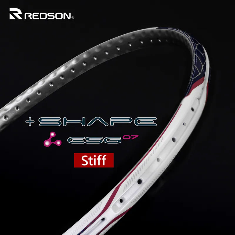 Redson Shape ESG 07 5U Badminton Racket [STIFF SHAFT]