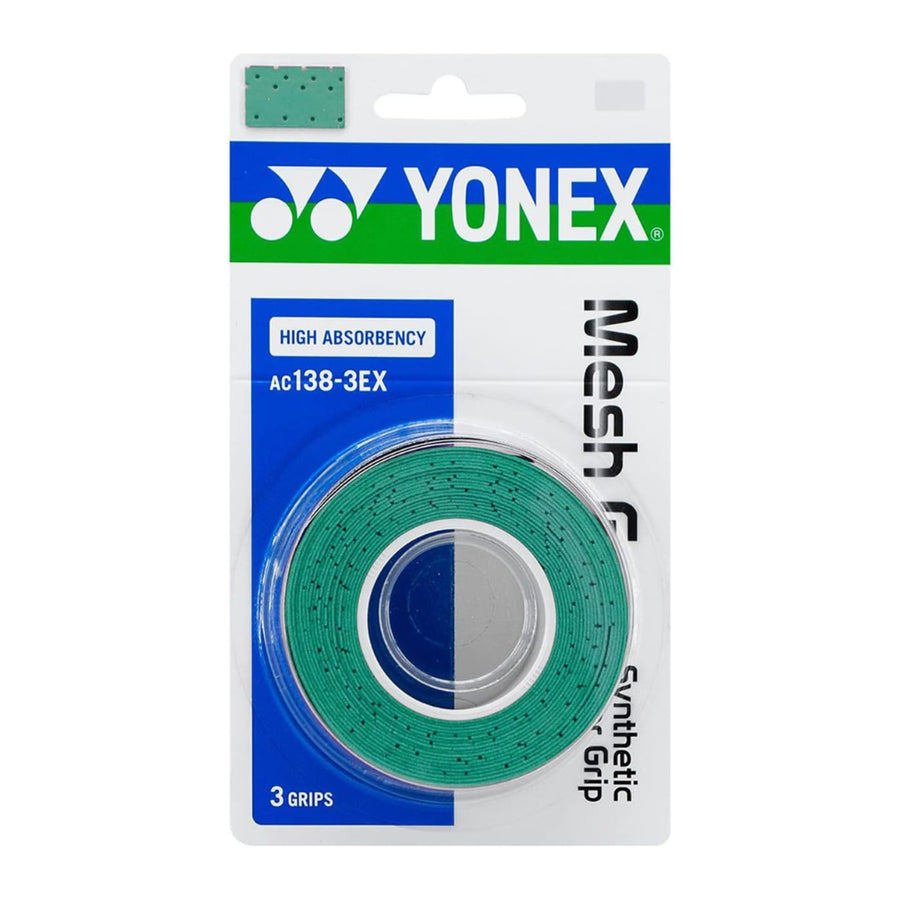 Yonex AC138EX 3-Pack Mesh Grap