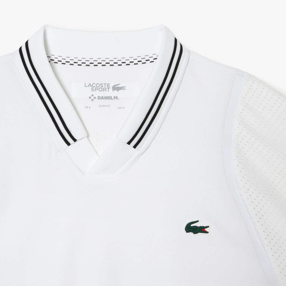 Lacoste DH1961-51 Men's Tennis x Danill Medvedev Polo Shirt [White]