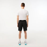 Lacoste GH6961-51 Ultra-Light Shorts [Black/White]