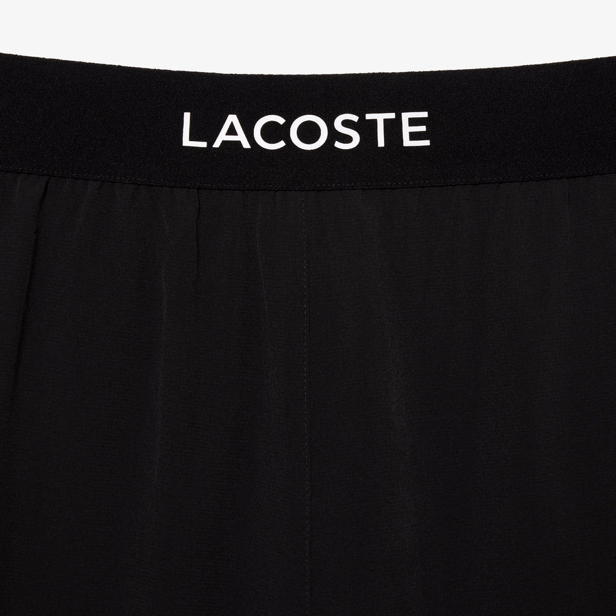 Lacoste GH6961-51 Ultra-Light Shorts [Black/White]