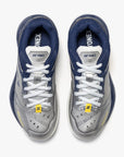 Yonex Power Cushion 65 Junior VA Badminton Shoes [Silver/Navy]