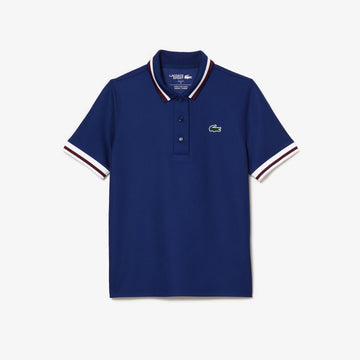 Lacoste PF0965 Women's Piqué Tennis Polo [Navy Blue]