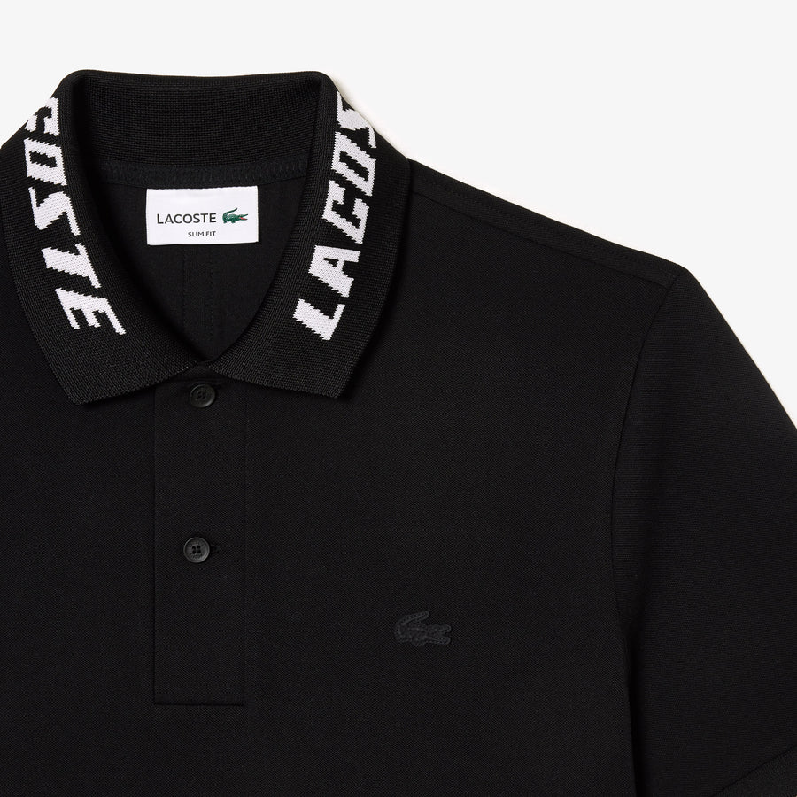 Lacoste PH9642-51 Men's Slim Fit Lifestyle Polo Shirt [Black]