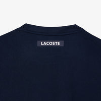 Lacoste TH1797-51 Men's Regular Fit Tennis T-Shirt [Navy Blue/Blue/Green/White]