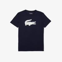 Lacoste TH2042-51 Men's Croc Jersey T-shirt [Navy Blue/White]