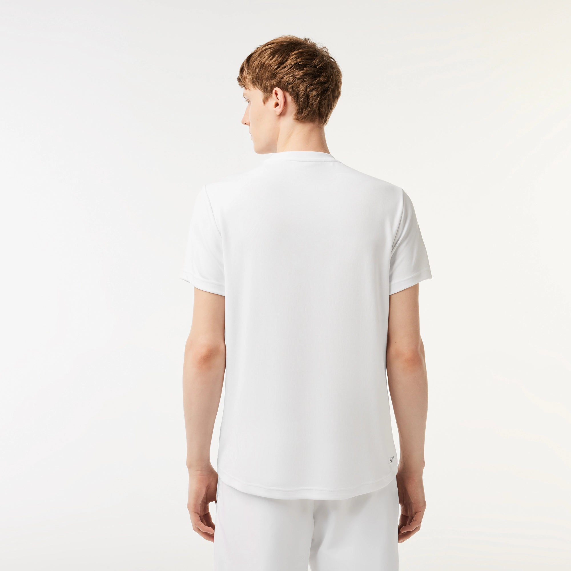 Lacoste TH3401-51 Men&#39;s Piqué T-Shirt [White]