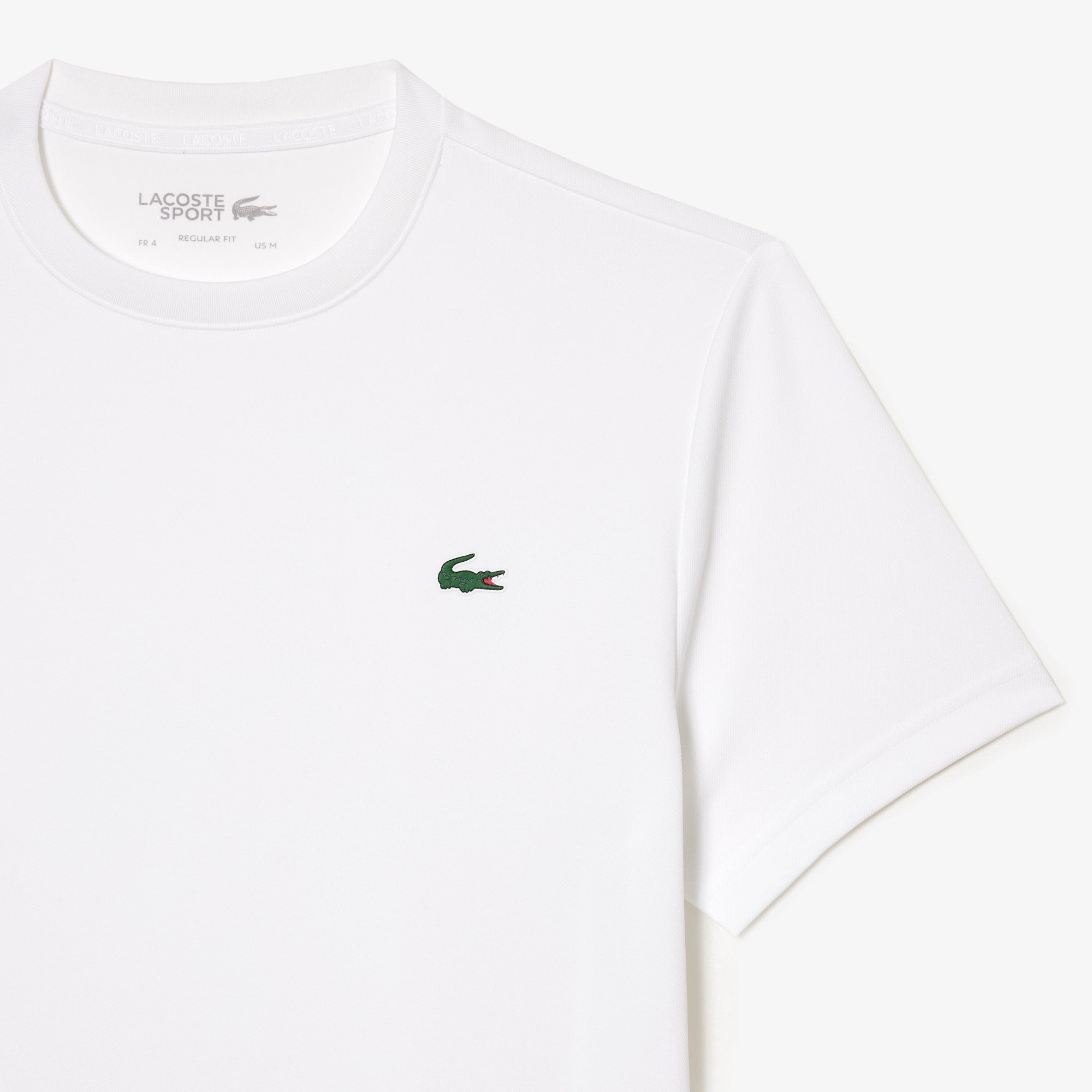 Lacoste TH3401-51 Men&#39;s Piqué T-Shirt [White]