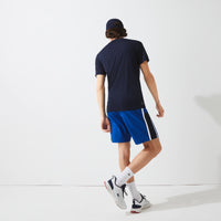 Lacoste TH3401-51 Men's Piqué T-Shirt [Navy Blue]