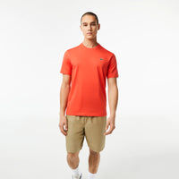 Lacoste TH7618-51 Men's Breathable T-Shirt [Orange]