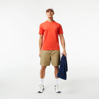 Lacoste TH7618-51 Men's Breathable T-Shirt [Orange]