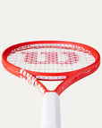 Wilson Clash 100 V3 Reverse Tennis Racket [Bright Red]