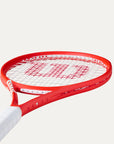 Wilson Clash 100L V3 Reverse Tennis Racket [Bright Red]