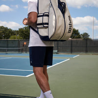 Wilson Heritage 1914 Racket Bag 12 Pk [Cream/Navy]