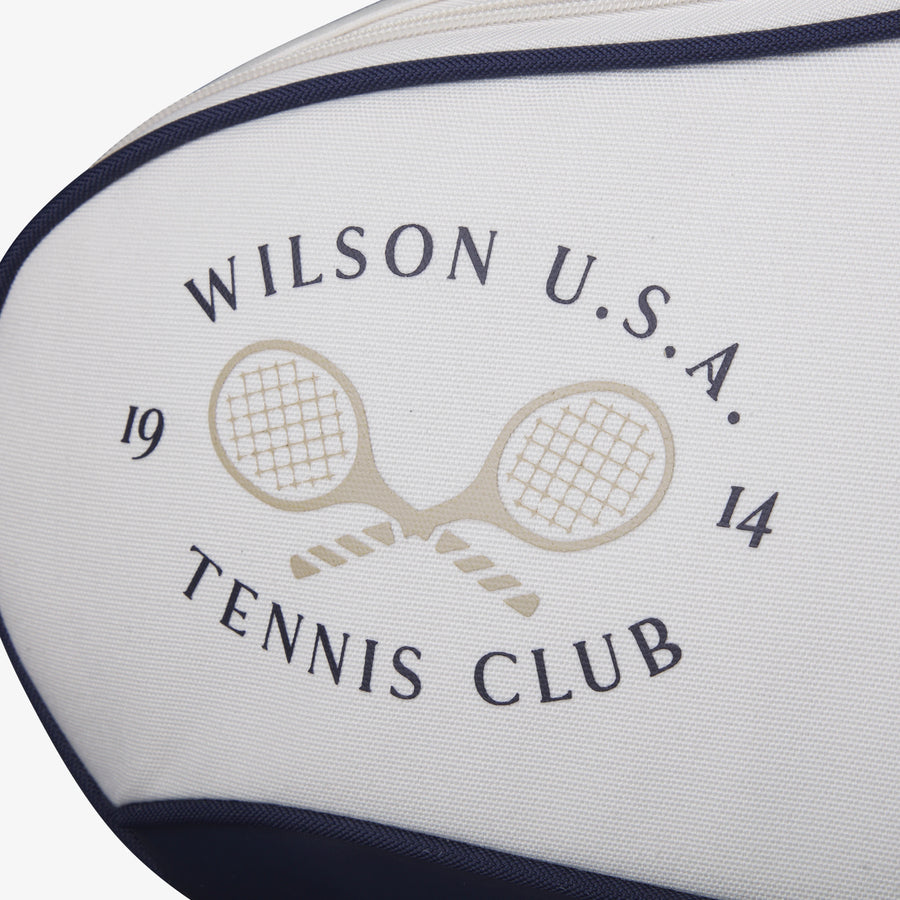 Wilson Heritage 1914 Racket Bag 12 Pk [Cream/Navy]