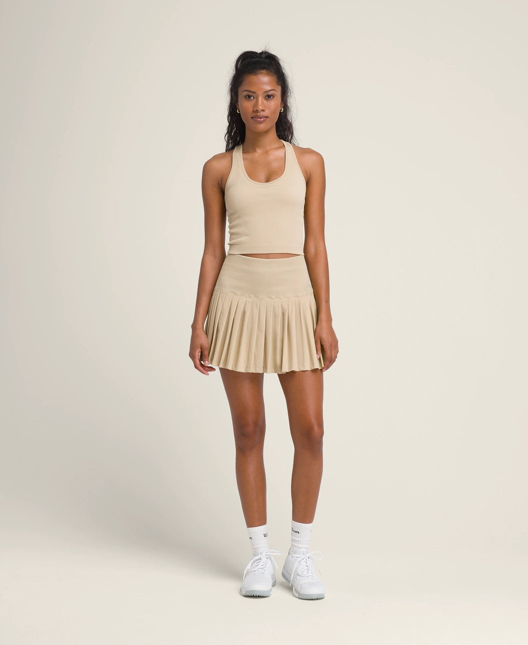 Wilson Midtown Tennis Skirt [Safari]