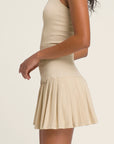 Wilson Midtown Tennis Skirt [Safari]