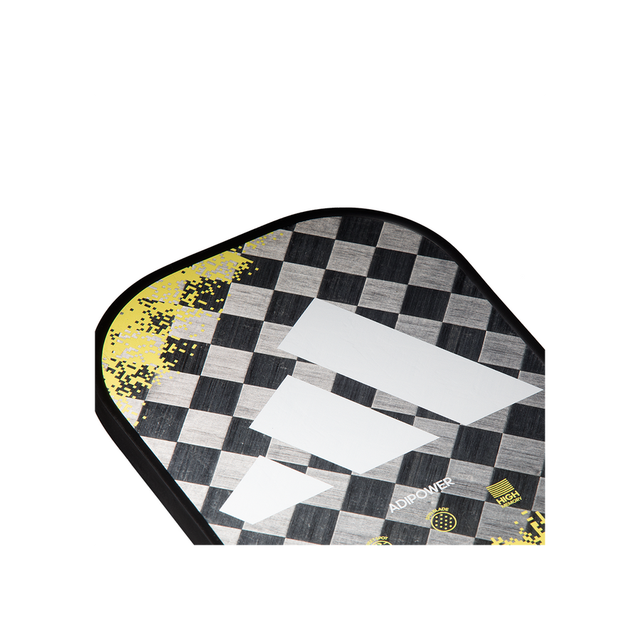 Adidas PB ADIPOWER ATTK3.2 Pickleball Paddle [Silver/Yellow]