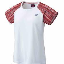 Yonex 16574EX Women's Round Neck Shirt [White]