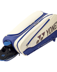 Yonex 2025 Expert 6-Pack Racquet Bag [White/Deep Blue]