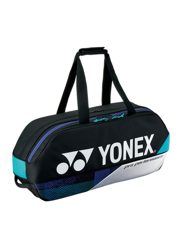 Yonex BA92431WEX Pro Tournament Bag [Black/Silver]